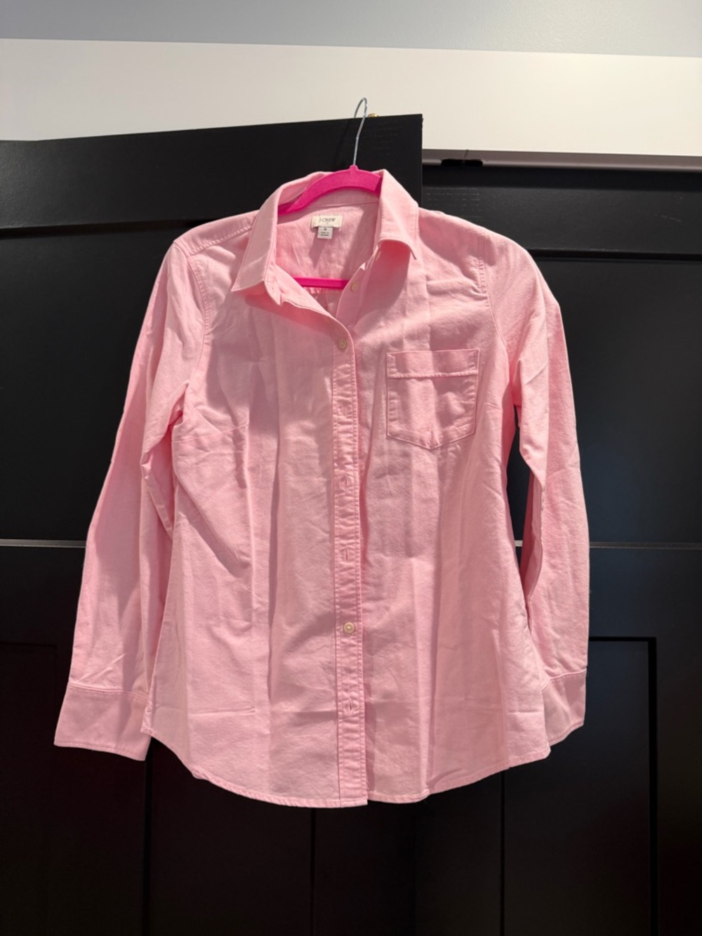 J. Crew Pink Button-Down Shirt